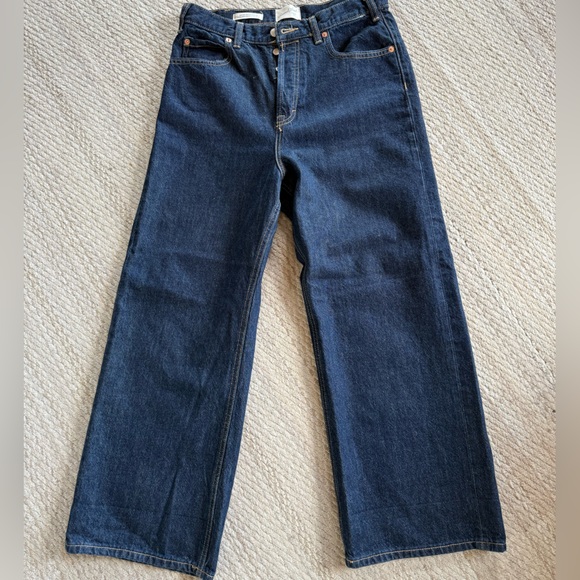 Universal Thread Indigo Button-Fly Jeans - Picture 1 of 4